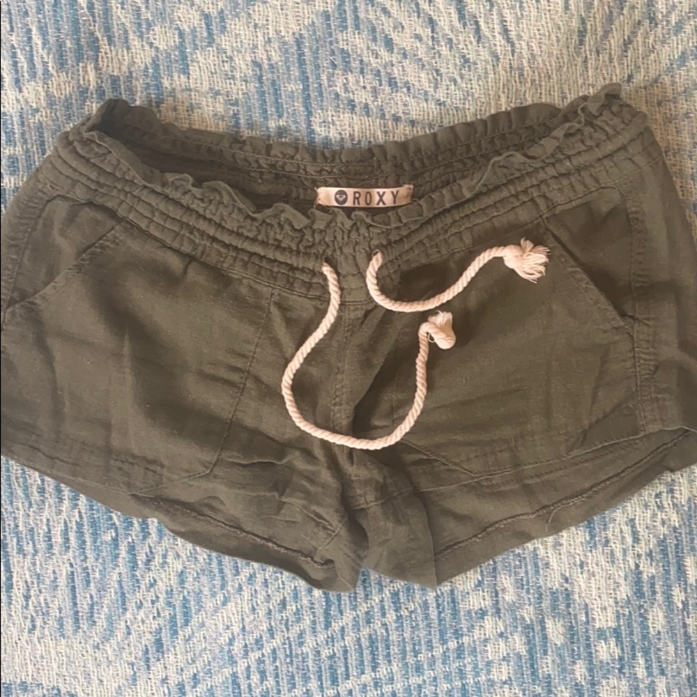 Roxy linen beach shorts
